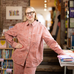 Author Emma Straub poses for a portrait in New York on Monday, March 23, 2026. Photo: Matt Licari/Invision/AP