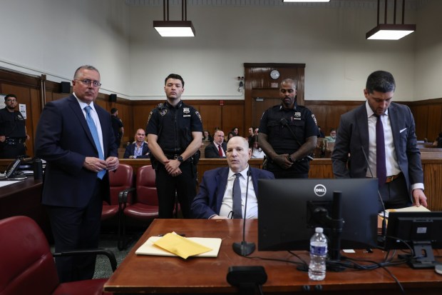 Harvey Weinstein appears in Manhattan criminal court,