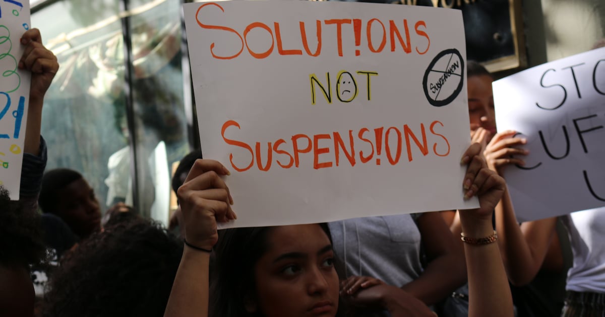 NYC schools issued 8% fewer suspensions during the first half of the school year