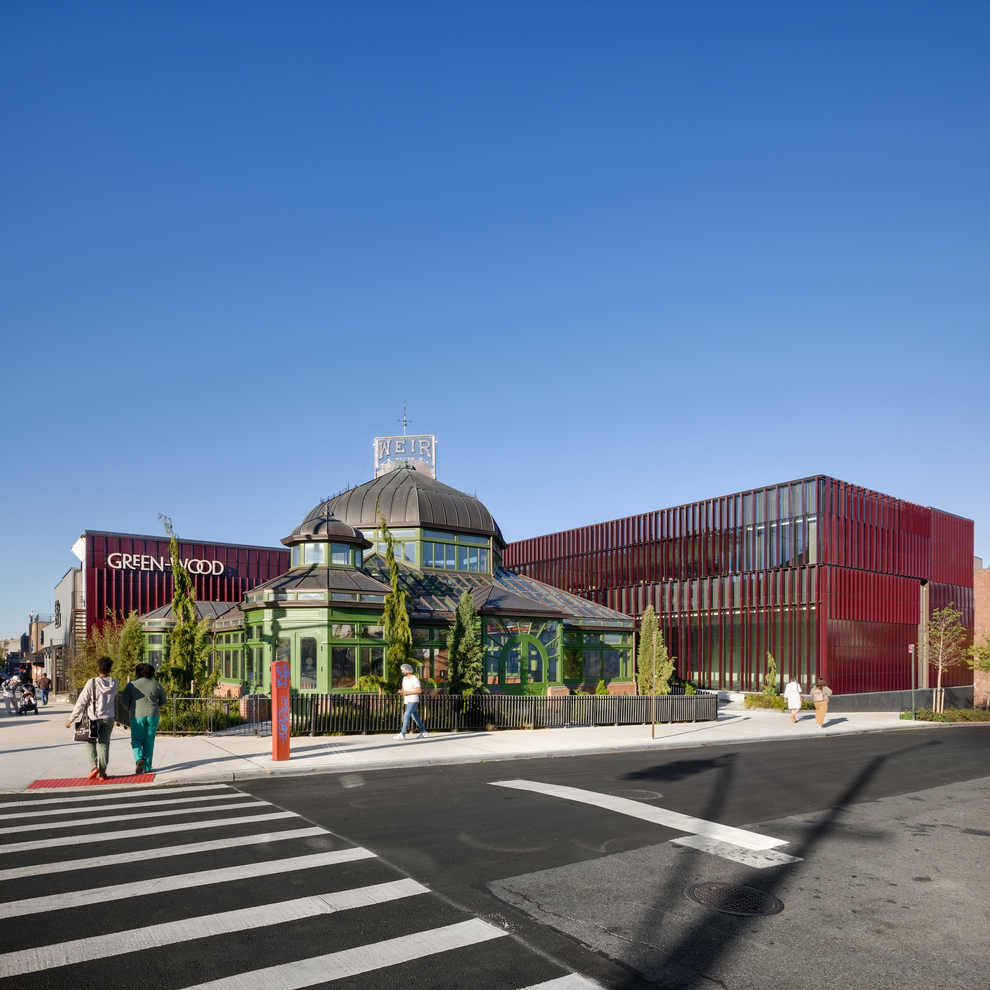 Green-House at Green-Wood Cemetery.
