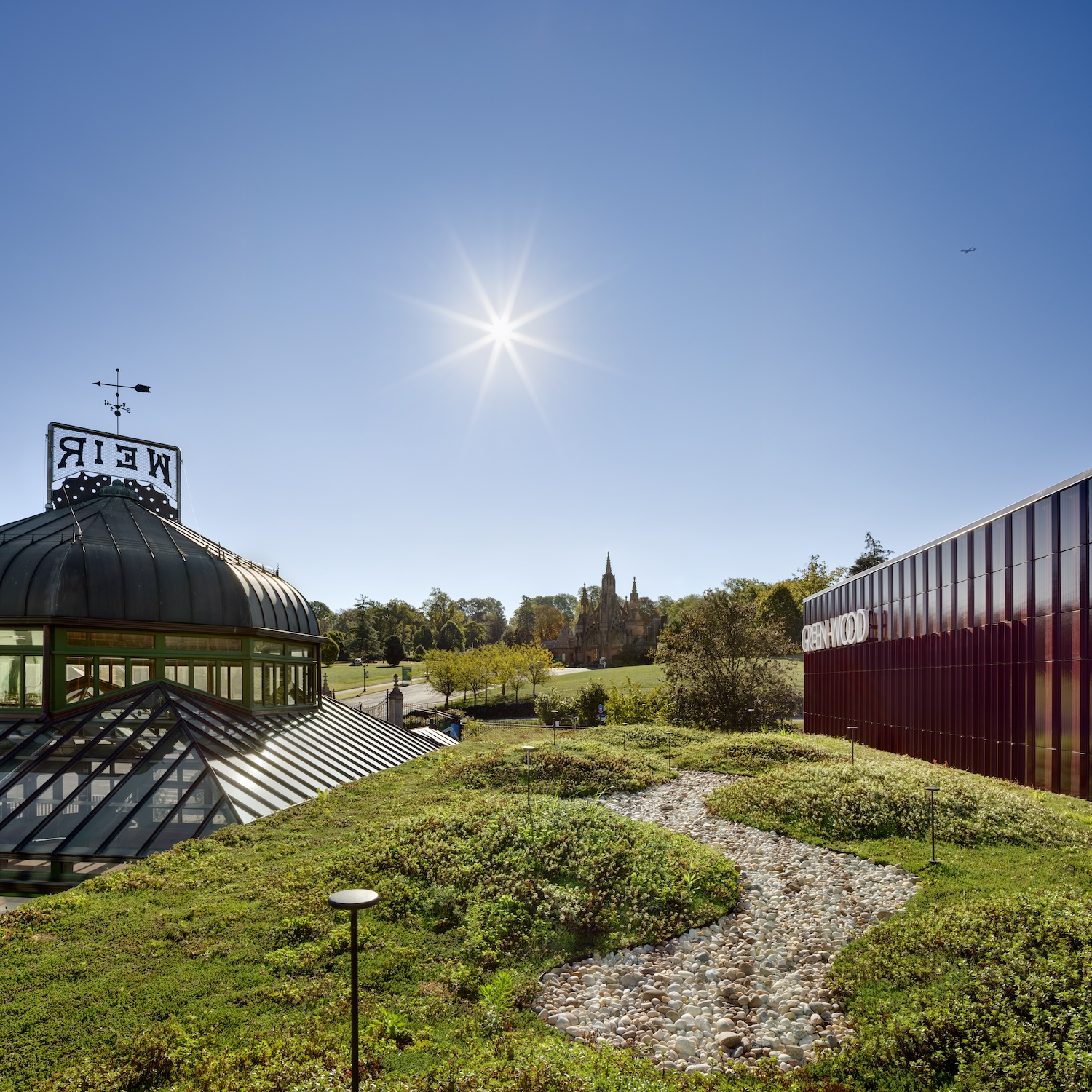 Green-House at Green-Wood Cemetery