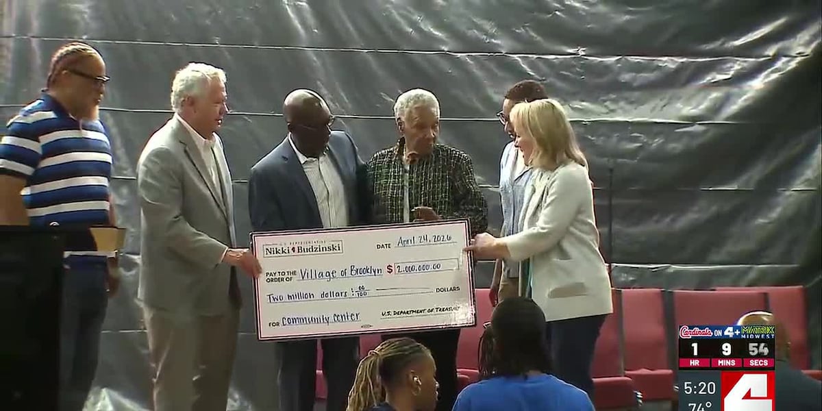 Brooklyn, Illinois receives $2 million in federal funding to transform community center