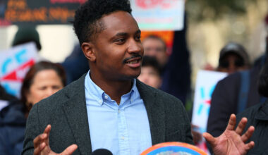 NYC council member Chi Ossé arrested during Brooklyn anti-eviction protest