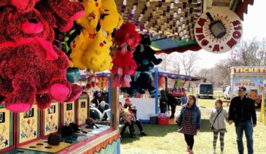 Springtime fun at the Queens County Farm Museum in April