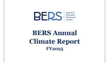 BERS Annual Climate Report FY2025