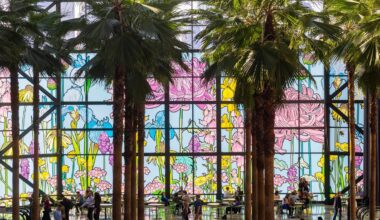 Art by Graphic Rewilding Blooms at Brookfield Place in New York City