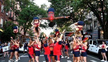 How the borough’s twilight march became a Fifth Avenue tradition