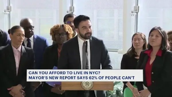 News 12 | Brooklyn | Can you afford to live in NYC? Mayor's new report says more than 60% can't