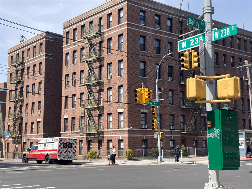 Kingsbridge: Woman Pinned in Vehicle after Two-Vehicle Crash on Bailey Ave & W 238th Street