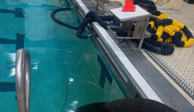 Ten-year-old girl rescued after finger is stuck in Beacon High School pool