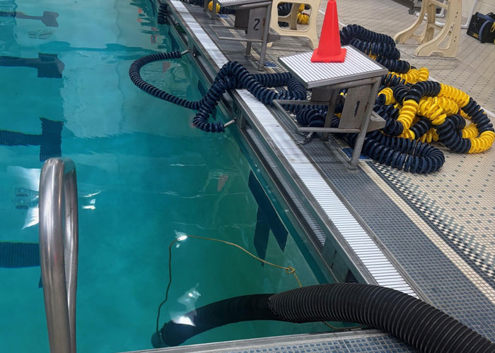 Ten-year-old girl rescued after finger is stuck in Beacon High School pool