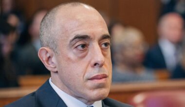 Lawyers for Mahmoud Khalil have asked Judge Emil Bove to step aside from an appellate panel that could weigh in on his case. (Jeenah Moon/Bloomberg via AP, File)