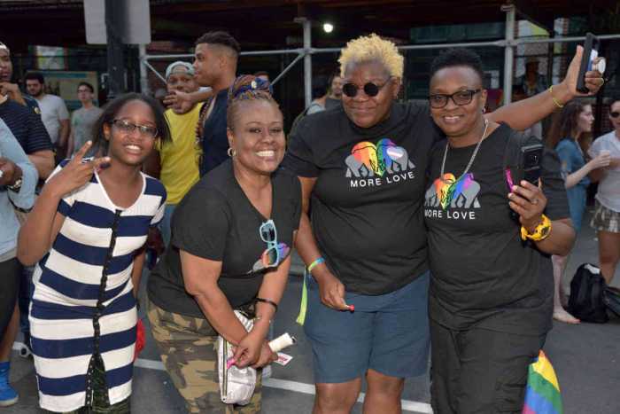 All smiles at Brooklyn Pride’s twilight march in 2019 — pre-COVID.