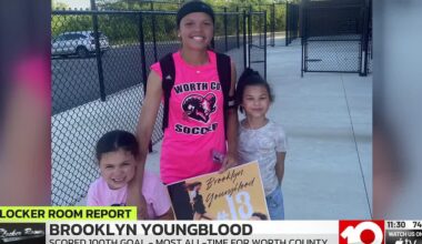 Worth County junior scores 100th career goal