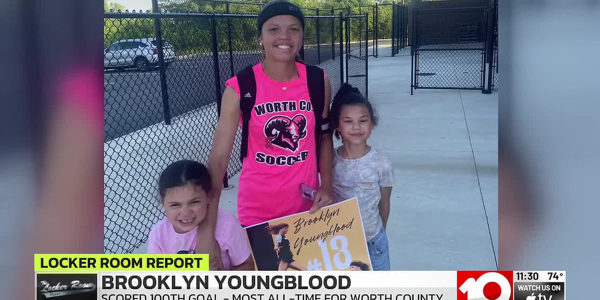 Worth County junior scores 100th career goal