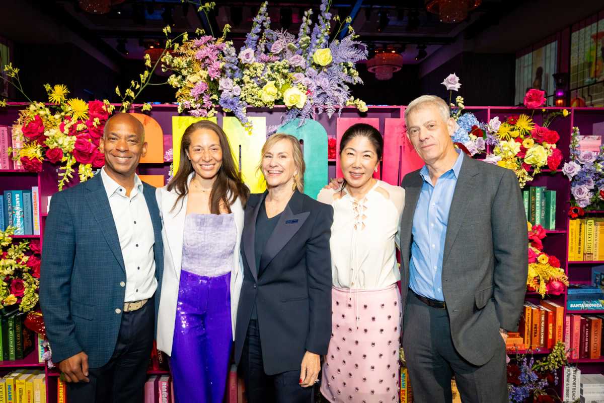 John Brandon, Rhea Tiffany Hall, Laurie Tisch, Miyoung Lee and Neil Simpkins