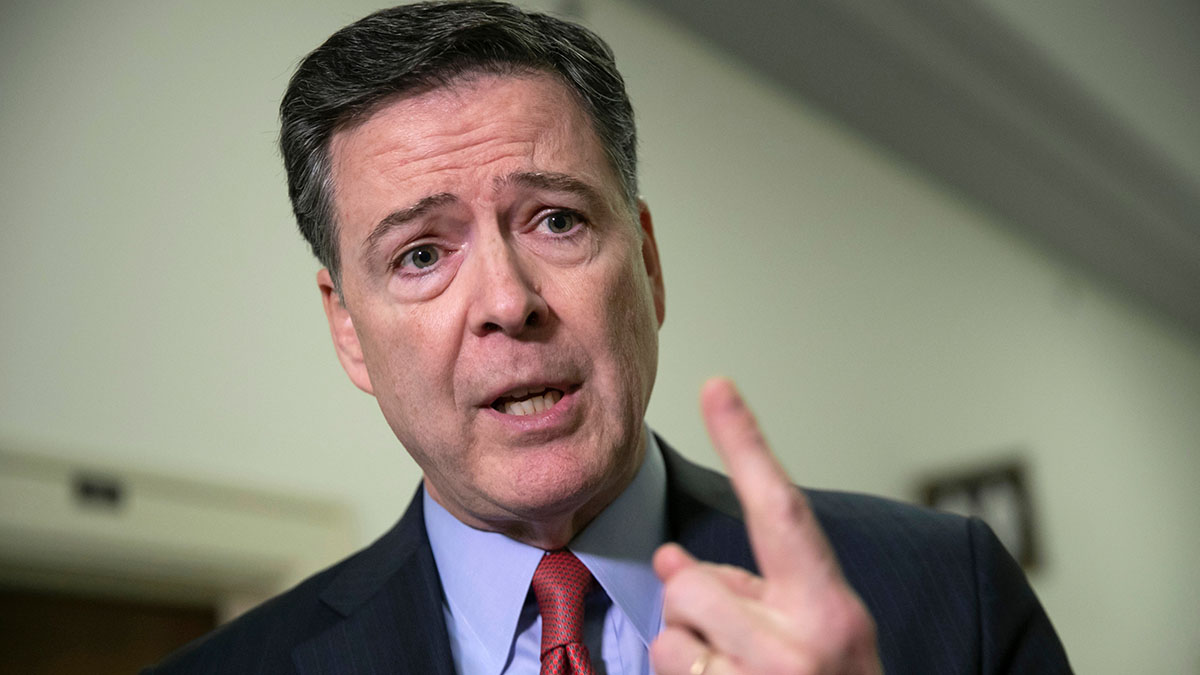 James Comey appears in court in Trump threat case – NBC New York