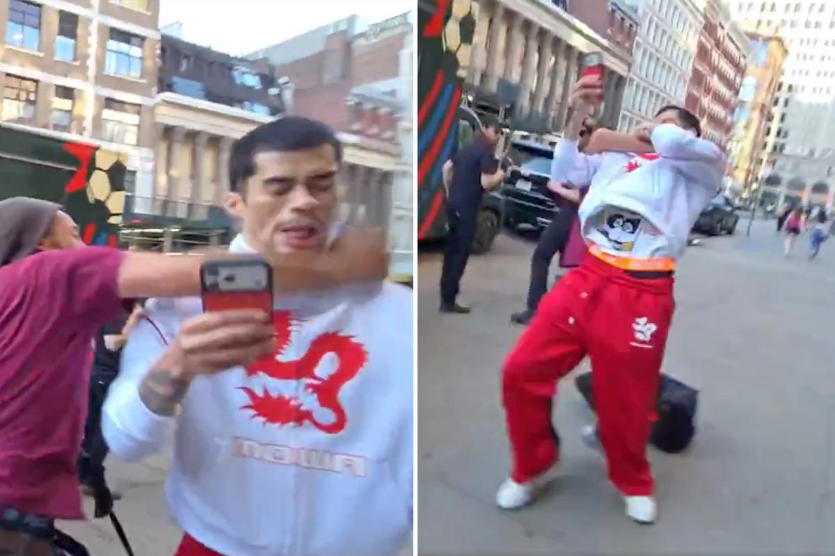 'Manosphere' influencer Sneako sucker-punched by stranger during livestream in NYC