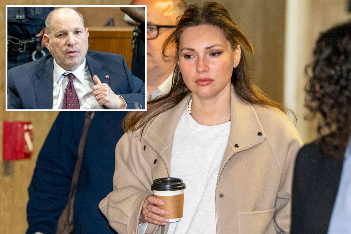 Jessica Mann recounts 'rapes' at Harvey Weinstein's NYC trial