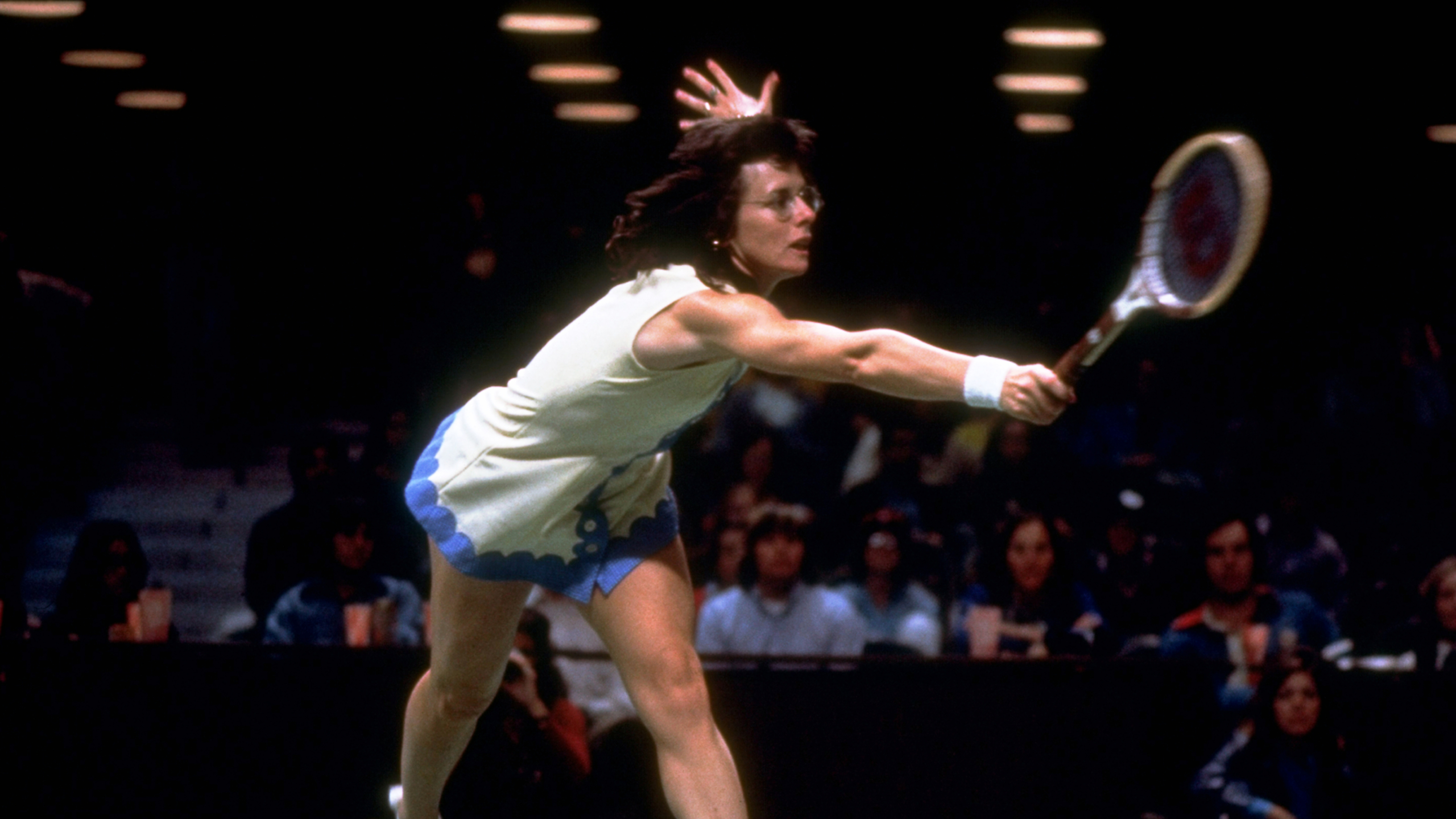 Billie Jean King in a scene from 