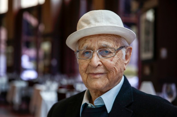 "All in the Family" creator and writer Norman Lear in Chicago on May 17, 2016. (José M. Osorio/Chicago Tribune)