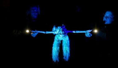 The central puppet of Cumulo. Photo: Ken Pao Studio