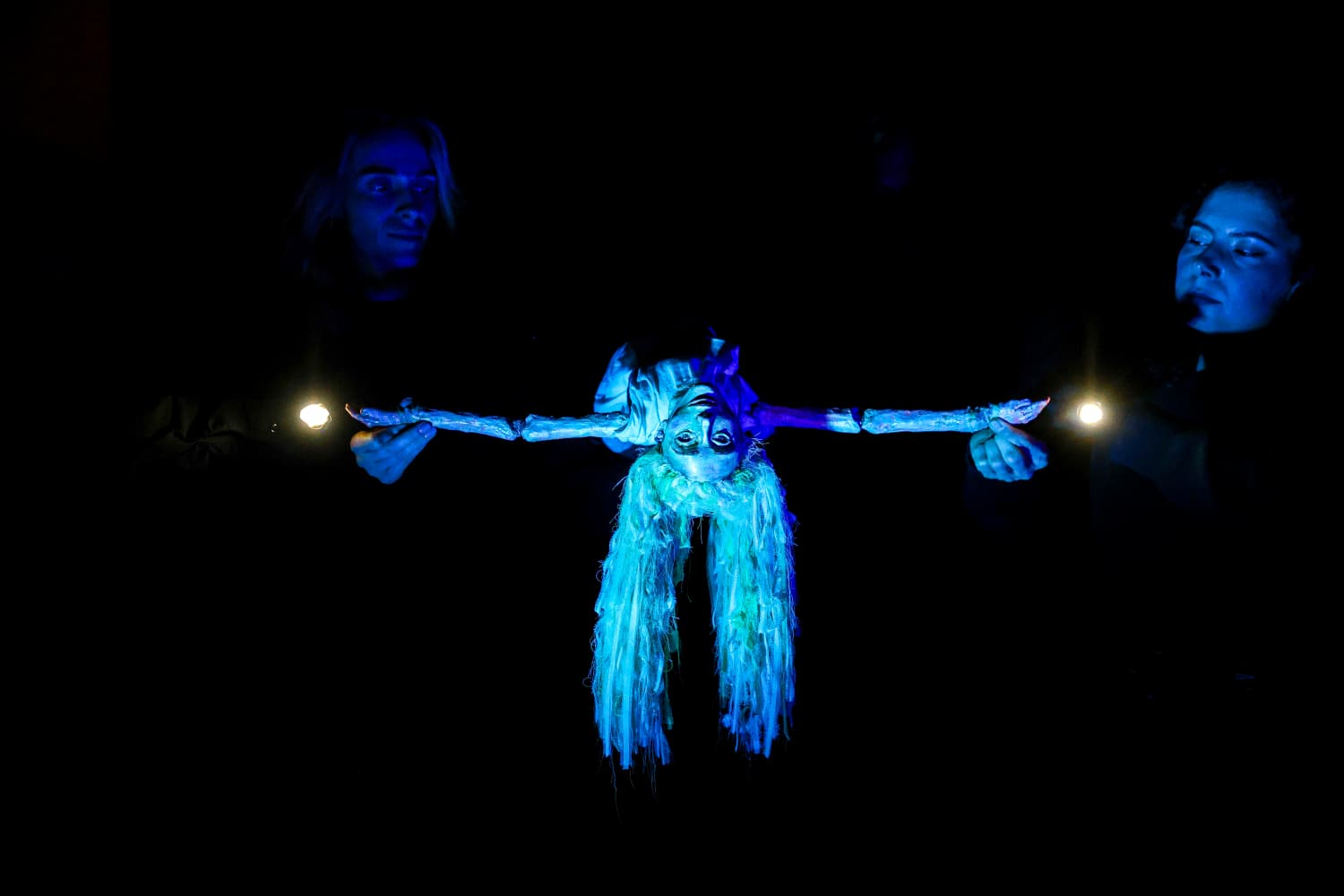 The central puppet of Cumulo. Photo: Ken Pao Studio