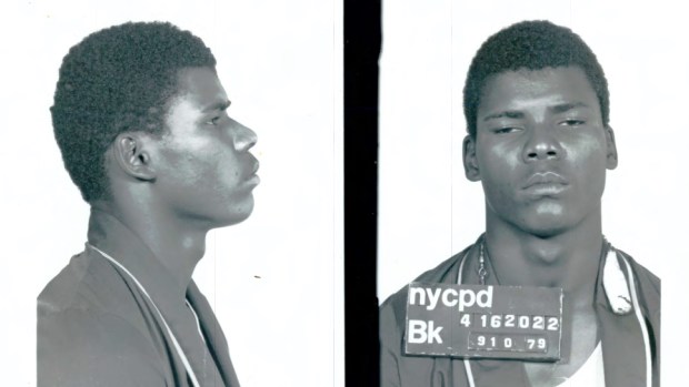 Carl Miller's mugshot from 1979. 