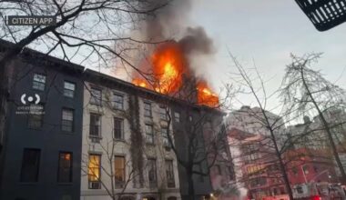 Fire rips through empty building in Chelsea – NBC New York