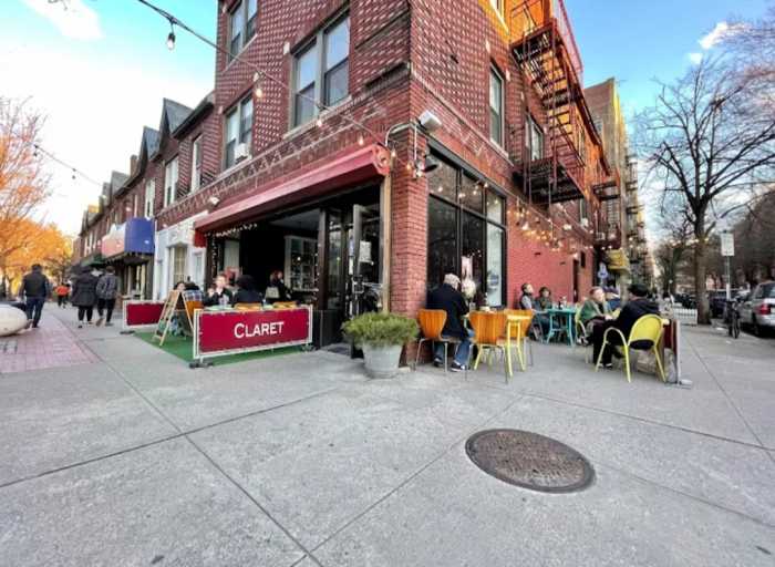 Claret wine bar will also be participating in Restaurant Week. 