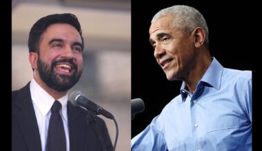 NYC Mayor Zohran Mamdani and former President Barack Obama met for the first time at a Bronx pre-K center to read to the students and highlight their mutual focus on early education policies. (Anadolu / Win McNamee / Getty Images)