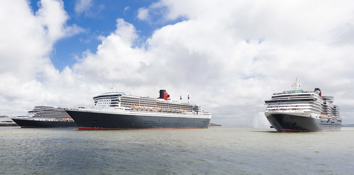 Cunard’s four 'Queens' to come together in Liverpool in 2028