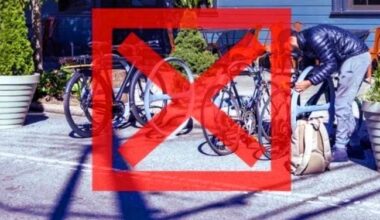 Part of the Department of Transportation’s social media post that set off a kerfuffle last week. Graphic: NYCDOT