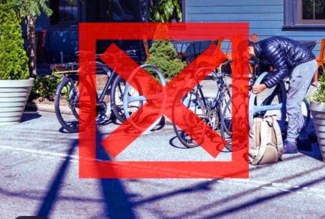 Part of the Department of Transportation’s social media post that set off a kerfuffle last week. Graphic: NYCDOT