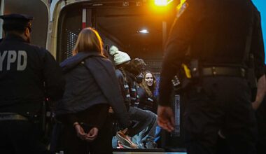 15 arrested in anti-ICE Passover protest takeover of Palantir’s Manhattan lobby