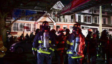 Two firefighters injured, 12 people displaced by Flatbush house fire • Brooklyn Paper