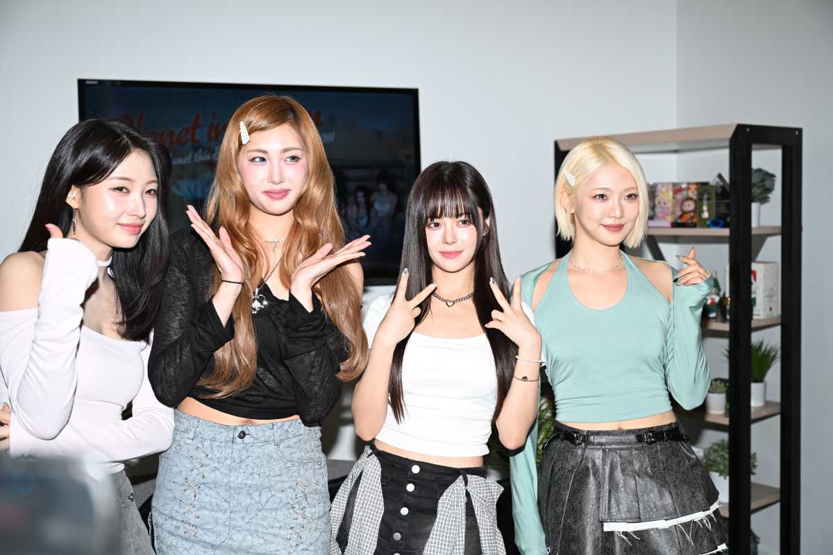 K-pop girl group EVERGLOW celebrated Earth Day in Queens.