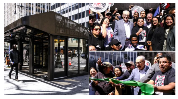 Nation's ‘First Deliverista Hub’ Opens At New York City Hall