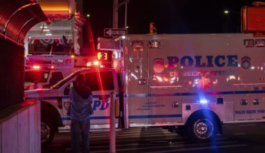 Guy Rivera allegedly opened fire on Jonathan Diller during a traffic stop in Far Rockaway in 2024. (AP Photo/Jeenah Moon, File)