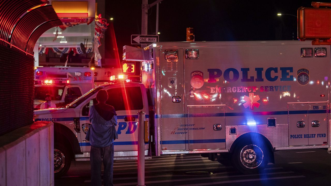 Guy Rivera allegedly opened fire on Jonathan Diller during a traffic stop in Far Rockaway in 2024. (AP Photo/Jeenah Moon, File)