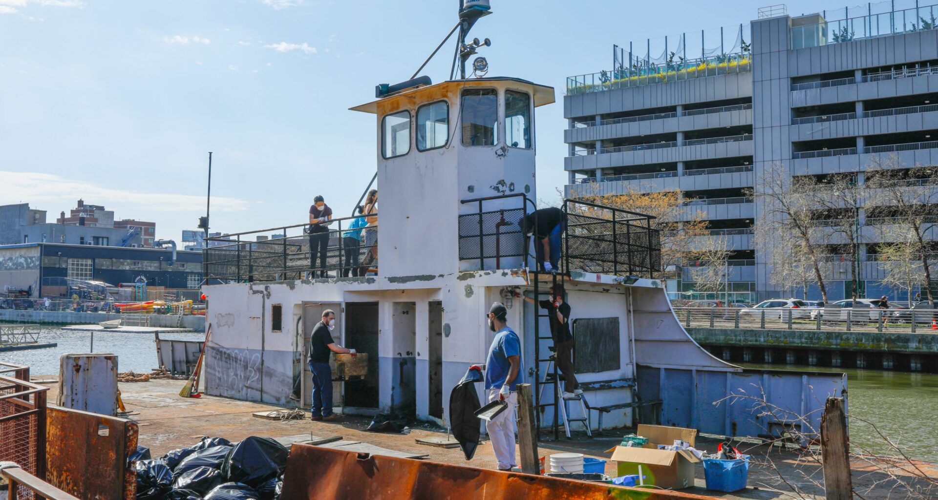 This Rustic Ferry Is Getting Dismantled in Queens to Become an Artificial Reef