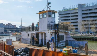 This Rustic Ferry Is Getting Dismantled in Queens to Become an Artificial Reef