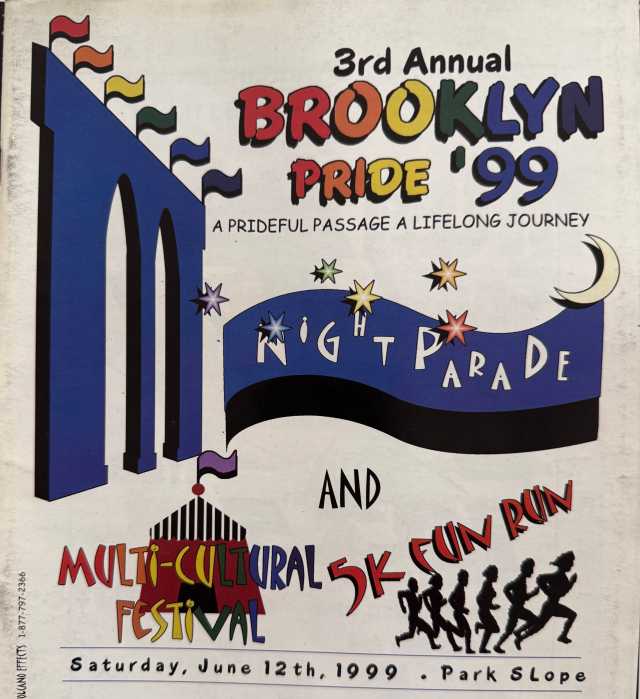 Brooklyn Pride's guide in 1999.