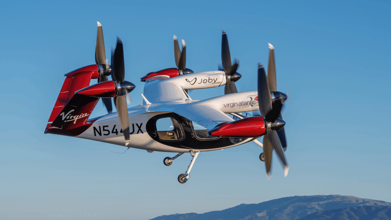 Photo of a Joby Aviation air vehicle