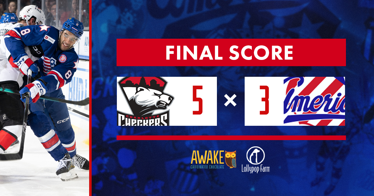 AMERKS HOME WIN STREAK SNAPPED IN LOSS TO CHARLOTTE