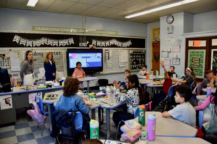 Students heard from several community members about possible futures.