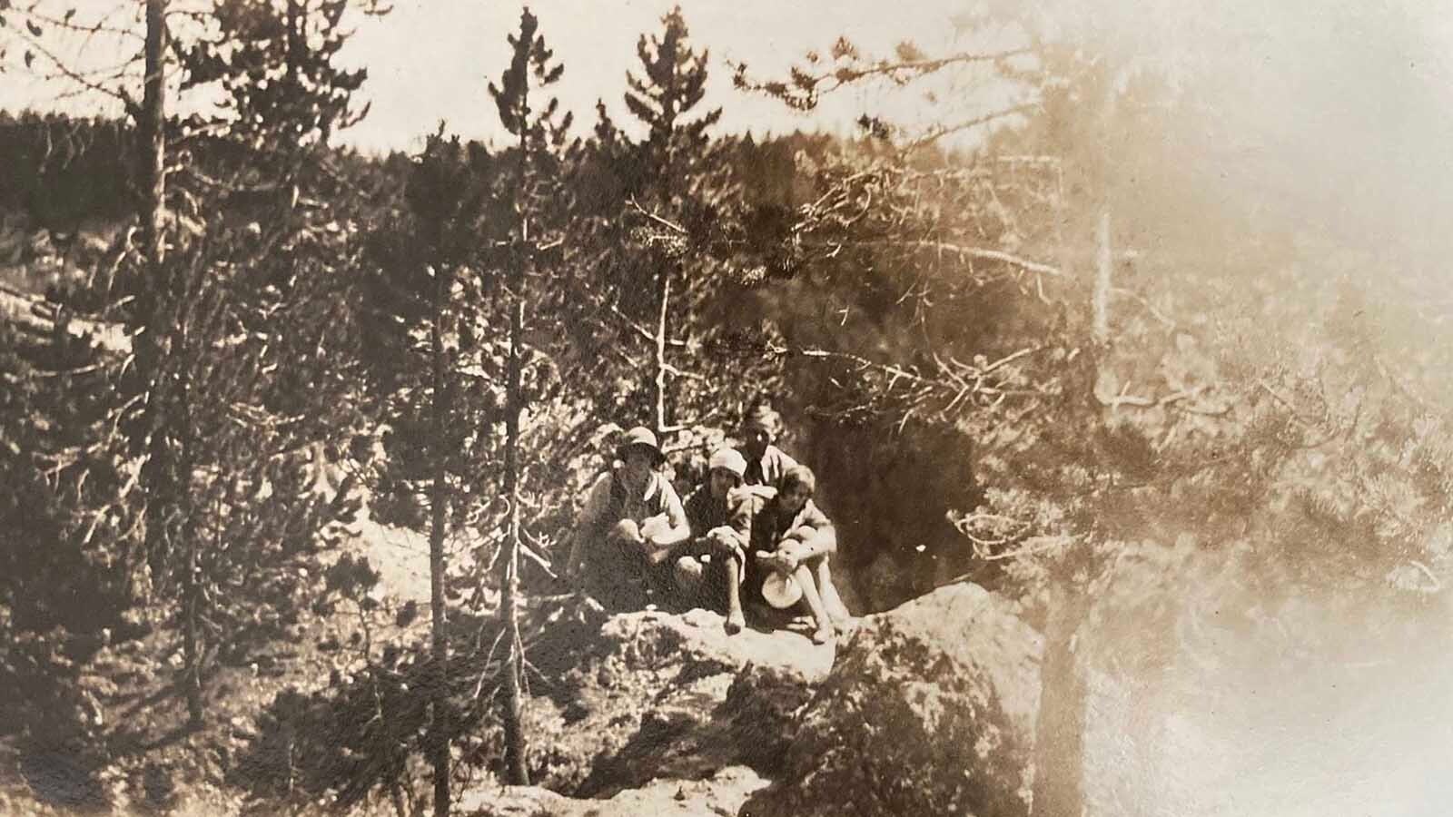 In 1925, Clifford Whaley of New York took his family on a vacation to Wyoming where he had grown up. They visited family and Yellowstone. A century later, his great-grandson posted these pictures on Facebook and was able to reconnect with his Wyoming relatives.
