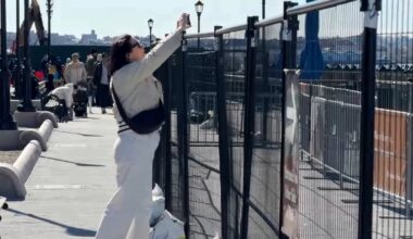 Could Battery Park fence blocking Statue of Liberty view be moved? – NBC New York