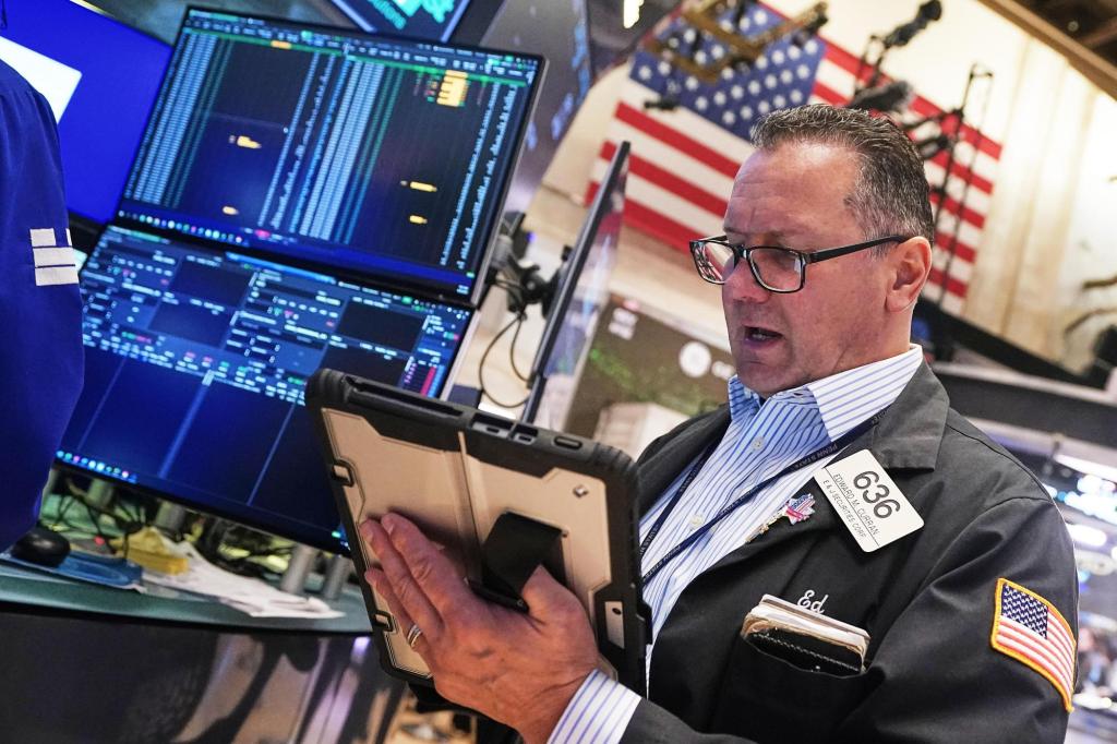 Wall Street retreats from record highs before bell, oil prices back up