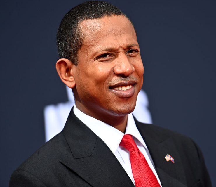 Shyne attends the 2022 BET Awards at Microsoft Theater on June 26, 2022 in Los Angeles, California.